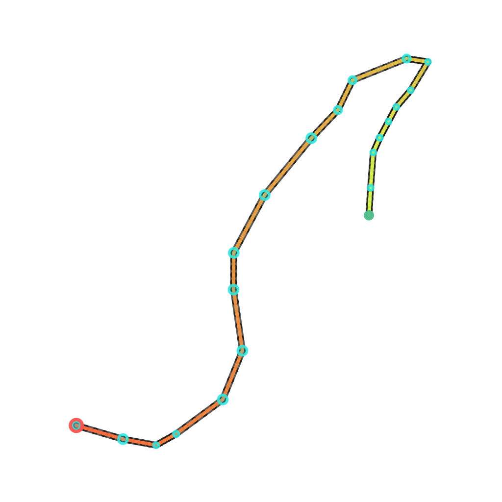 BackCountry route preview