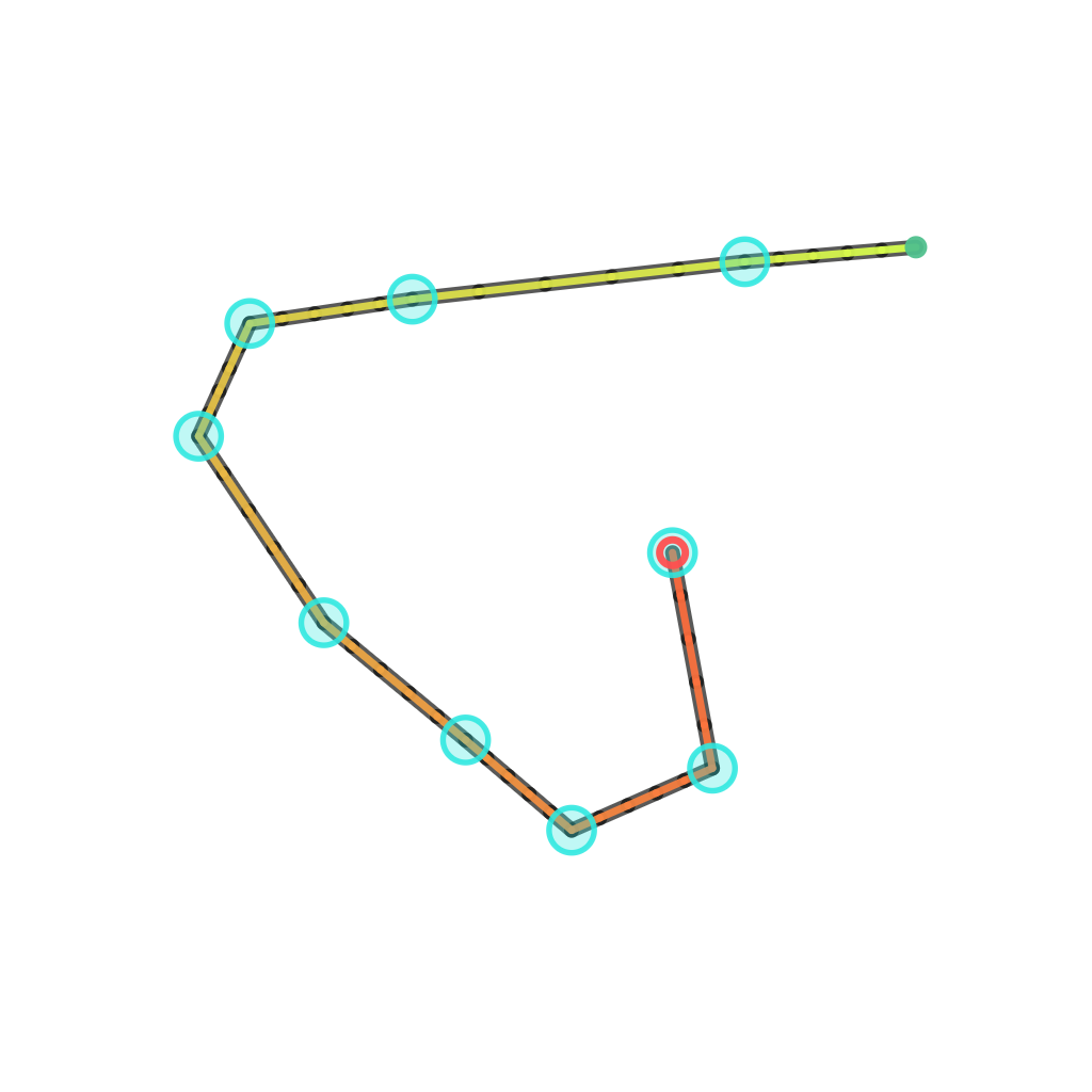 BanditCamp route preview