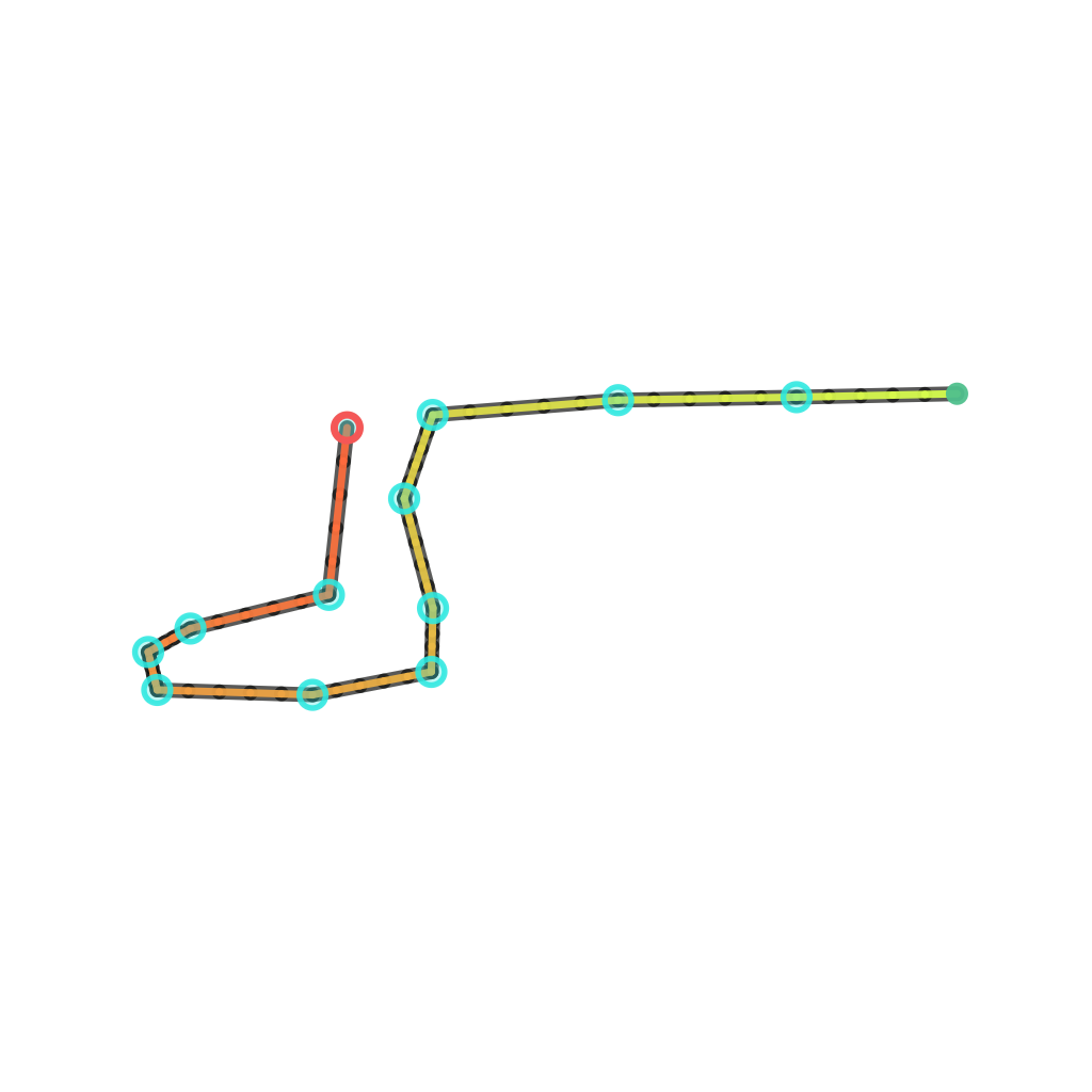 BridgeTheGap route preview