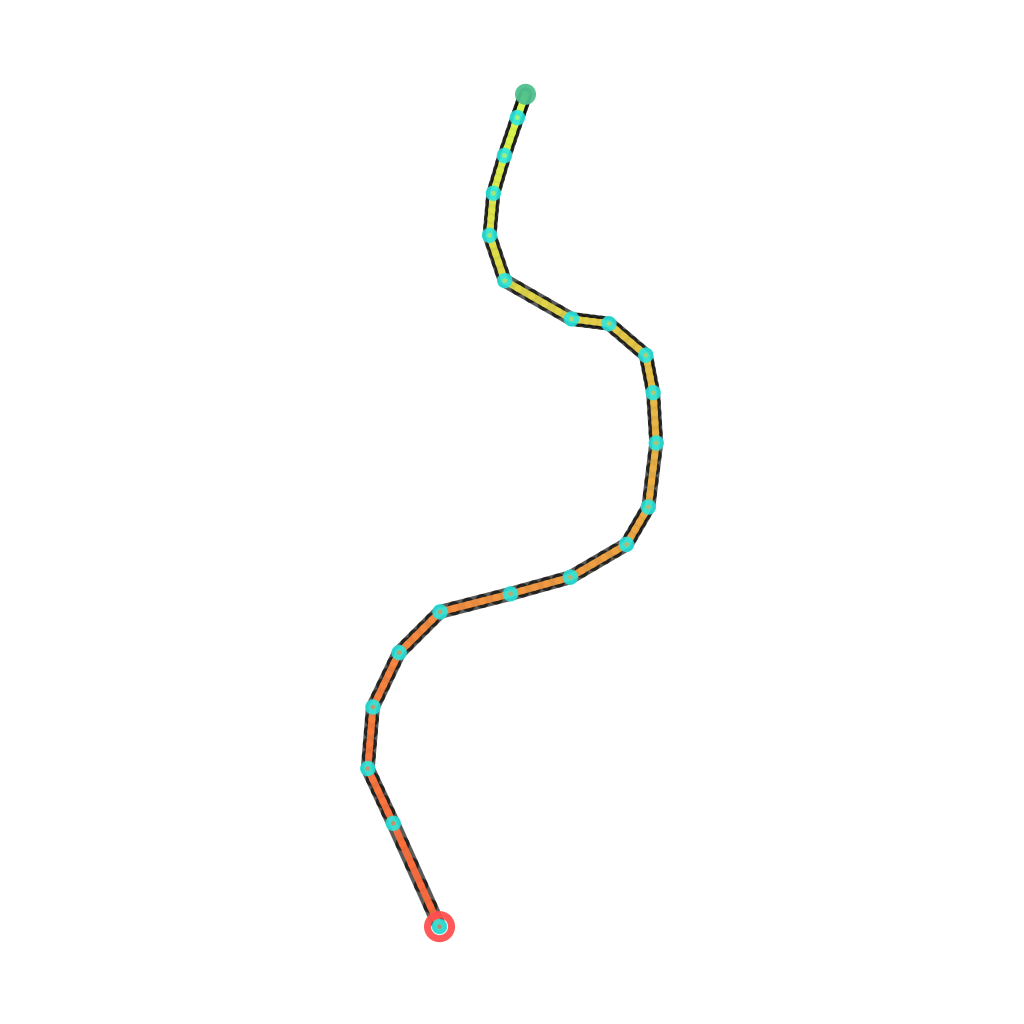 Riverside route preview